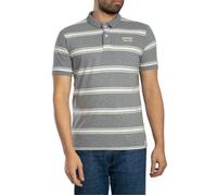 Superdry Vintage Stripe Jersey Short Sleeve Polo Gris 2XL Homme