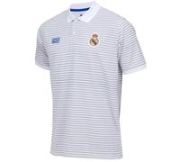 Polo - Real Madrid - Collection officielle - Blanc - Manches courtes - 100% coton S