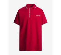 Polo Red Bull Racing x Pepe Jeans Tipped Logo manche courte rouge blanc - M