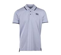 Cerruti 1881 Polo manches courtes chiné Classic Bleu Denim Homme M