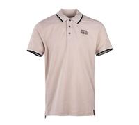 Cerruti 1881 Polo manches courtes chiné Classic Beige Homme M