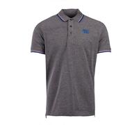 Cerruti 1881 Polo manches courtes chiné Classic Noir Homme XL