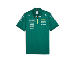 Polo Replica PUMA x ASTON MARTIN ARAMCO F1® TEAM Homme, Accessoires, Vert, L L