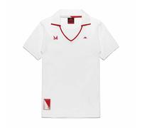 Polo Rosmer Robe di Kappa - AS Monaco 2024 Blanc Femme Blanc L