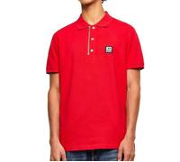 Diesel - Polo à Manches Courtes - Homme - Tops - Rouge - Taille: 2XL
