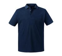Polo Russell Athletic Pure Organic Bleu 2XL
