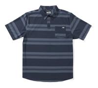 Salty Crew Sundown Perf Tech Short Sleeve Polo Bleu L Homme