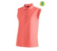 Maier Sports Ulrike Sleeveless Polo Orange L Femme