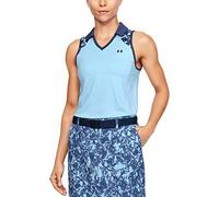 Polo Sans Manches UA Zinger Blocked pour Femme