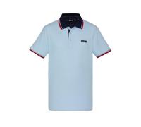 Polo - Schott - Manches courtes - Ajustée - 100% Coton - Bleu S
