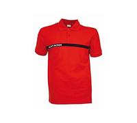 Polo Sécurité Incendie rouge Cityguard