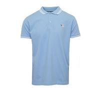 Polo Sherman Logo Coloré Brodé Avec Boutons Argentés Homme Chevignon