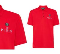 Polo Shirt Philipp Plein SS Patch Logo T-Shirt Top S