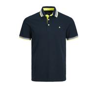 Polo-shirt pour homme JACK & JONES JJEPAULOS col chemise manche courte Pique bas