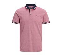 JACK & JONES Jjepaulos Polo Ss Noos Homme Polo, Rio Rouge, M