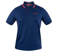 Polo Site Hi-Tec - Blue Print/High Risk Red M