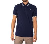 G-star Dunda Slim Stripe Short Sleeve Polo Bleu S Homme