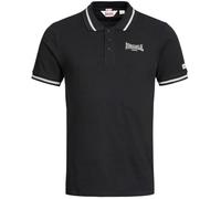 Lonsdale London Causton Homme Polo Noir XL 100% Coton Regular/Coupe Standard