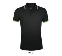 Polo Sol's Pasadena - noir/citron vert XXL