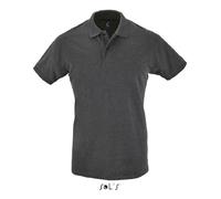 Polo - SOL'S - Perfect - Anthracite - Manches courtes - Ajustée - 100% coton peigné XXL