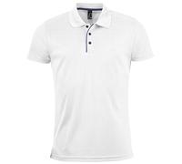 Polo SOL'S Performer Coton Poly Piqué Respirant Manches Courtes S à 3XL