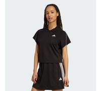 Polo Stadium 3 bandes Tennis Inspired Jacquard Black / Off White S