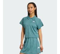 Polo Stadium 3 bandes Tennis Inspired Jacquard Preloved Teal / Off White L