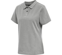 Polo stretch femme Hummel Red Gris XS