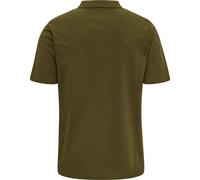 Polo stretch Hummel Red Vert S