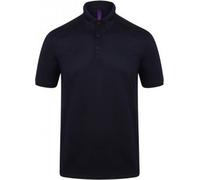 Polo Stretch Microfine Pique Henbury Hommes PC2951 (3XL) (Oxford Navy Blue)