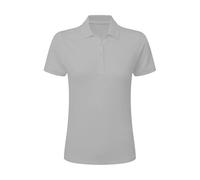 Polo stretch sans Ã©tiquette femme SG Signature Gris L