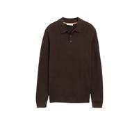 Polo structurÃ© en maille Tom Tailor Marron S