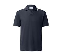 Polo structurÃ© en piquÃ© de coton s.Oliver Bleu XL