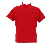 Superdry City Pique Short Sleeve Polo Rouge 2XL Homme