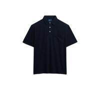 Superdry Classic Cotton Linen Short Sleeve Polo Bleu XL Homme