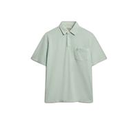 Superdry Polo Classic Cotton Linen – coton‑lin, manches courtes – Vert 2XL Homme