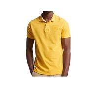 Polo Superdry Homme Logo brodé Jaune Coton M