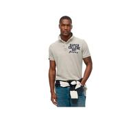 Superdry Vintage Athletic Short Sleeve Polo Beige 2XL Homme