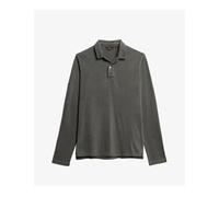 Superdry Studios Jersey Long Sleeve Polo Gris 2XL Homme