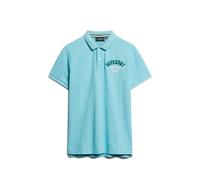 Superdry Vintage Superstate Short Sleeve Polo Bleu L Homme