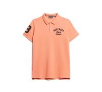 Superdry Polo manches courtes Vintage Superstate Orange S Homme