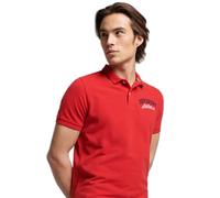 Polo Superdry Classic Pique - Rouge S