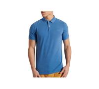 Polo - SUPERDRY - Vint Destroy - Bleu - Coton - Manches courtes XL