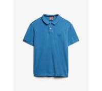 Superdry Vint Destroy Short Sleeve Polo Bleu S Homme