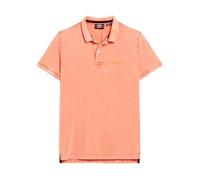 Polo Superdry Vint Destroy - Homme - Coral Ensoleilé - Manches Courtes - Col Classique