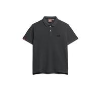 Polo Superdry Homme Vintage Destroy Noir Coton XL