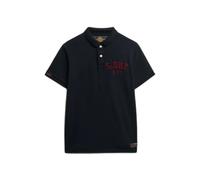 Superdry Vintage Athletic Short Sleeve Polo Bleu 2XL Homme