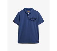 Superdry Vintage Athletic Short Sleeve Polo Bleu L Homme