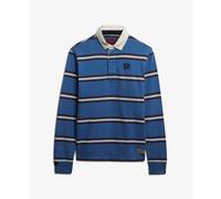Polo Superdry Vintage Athletic Bleu L