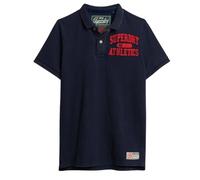 Polo Superdry Vintage Athletic Bleu M
